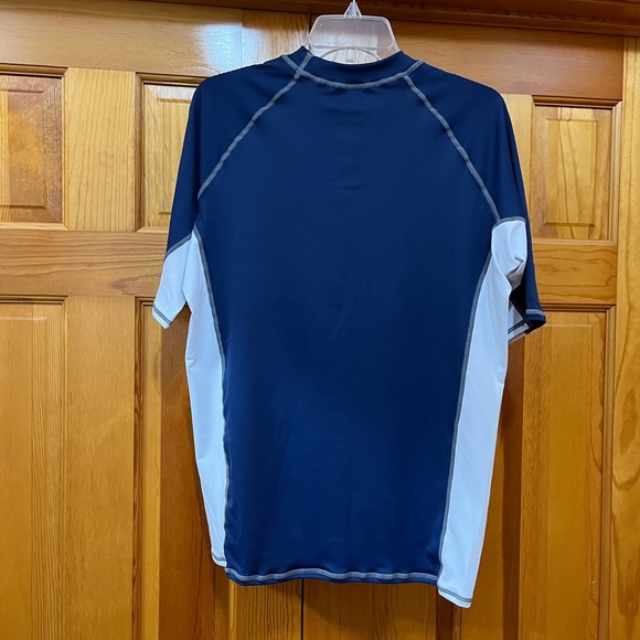 Palm Beach “The Breakers” navy & white deep blue gear water shirt - Picture 4 of 6